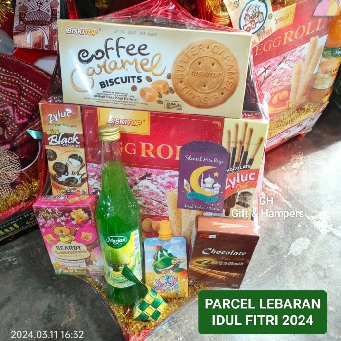 

Parcel LEbaran idul fitri souvenir hampers cantik murah / Parcel Snacks Lebaran 2020 (Premium Snacks)