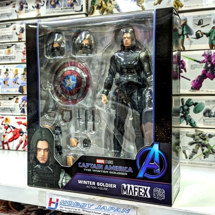 Mafex 203 Captain America Winter Soldier
