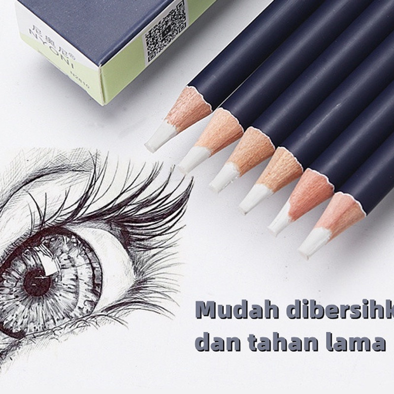

Penghapus berbentuk pena Nioni, siswa seni, menyorot sketsa, penghapus seni, pena studio, produk koreksi penghapus berbentuk pena yang direkomendasikan—Hibio Present
