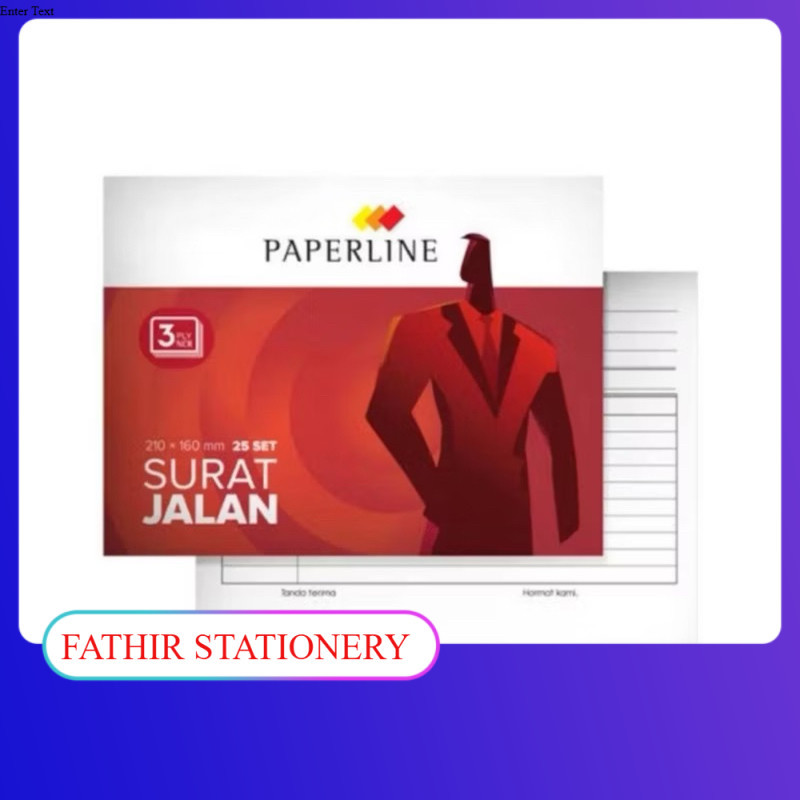 

Surat Jalan Rangkap 3 (Paperline) - / PACK ISI 10 BUKU