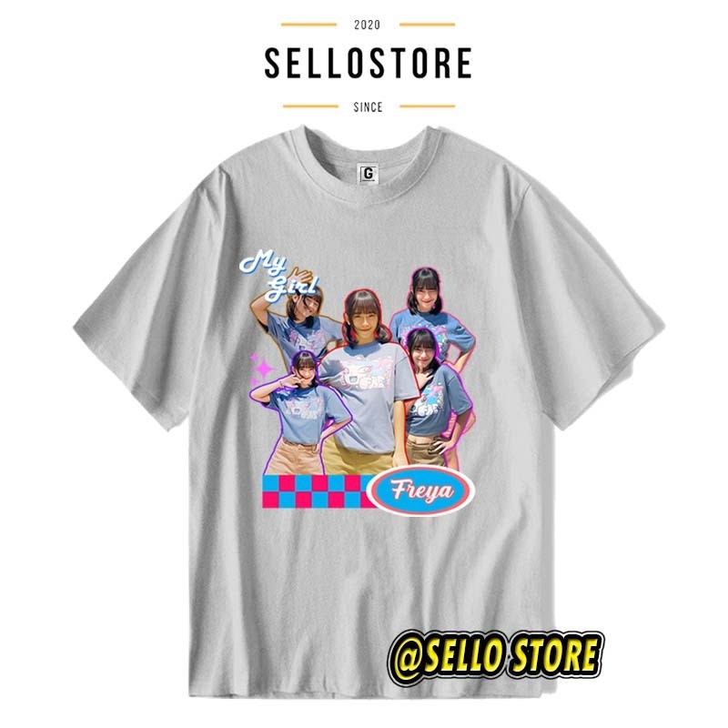 CUSTOM Kaos Sablon Satuan Kaos Desain Sendiri Foto Nama DTF Siap Press