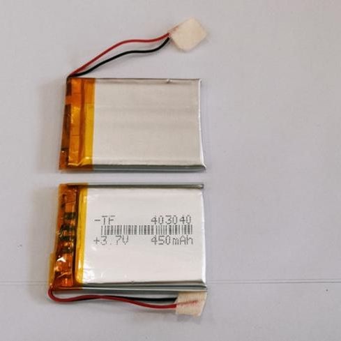 3.7 V lithium 403040 043040P 403040P 3.7V 450mah with protection board , used for bluetooth MP3,MP4 