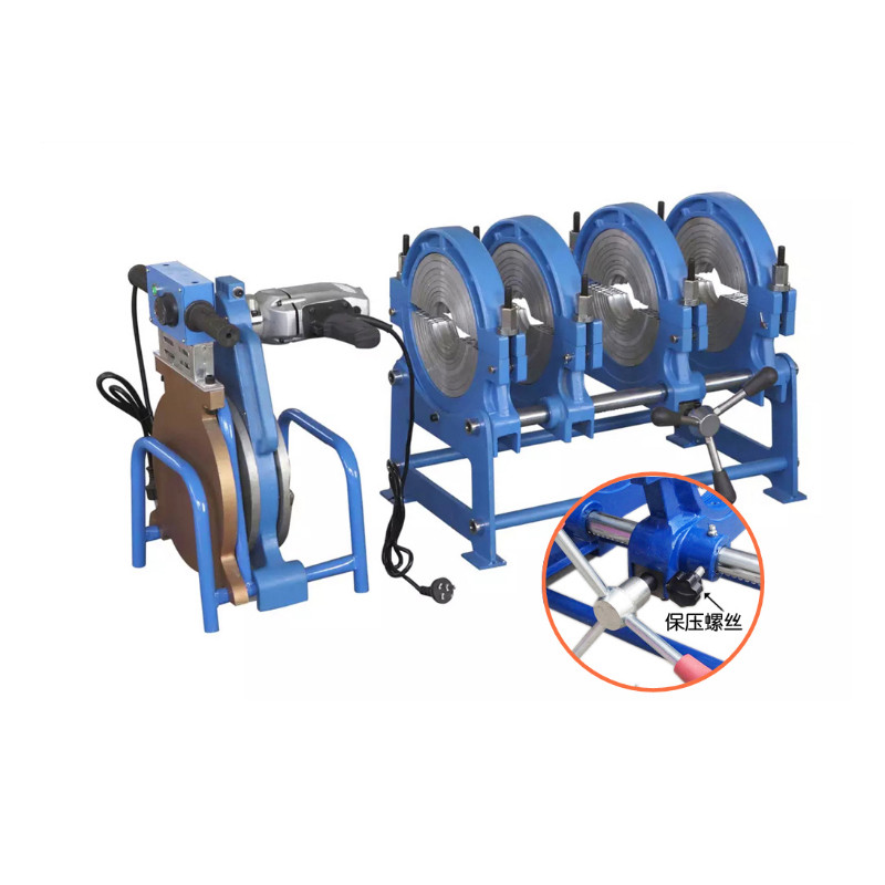 63-200 Manual thrust butt welding machine PE fusion welding machine PE precision hot melting machine