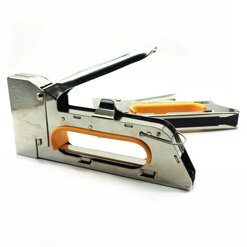 

Universal Staple Gun Manual Nail Gun Heavy Duty Furniture Stapler for Fixing Material, Advertising Paint, Decoration, Carpentry