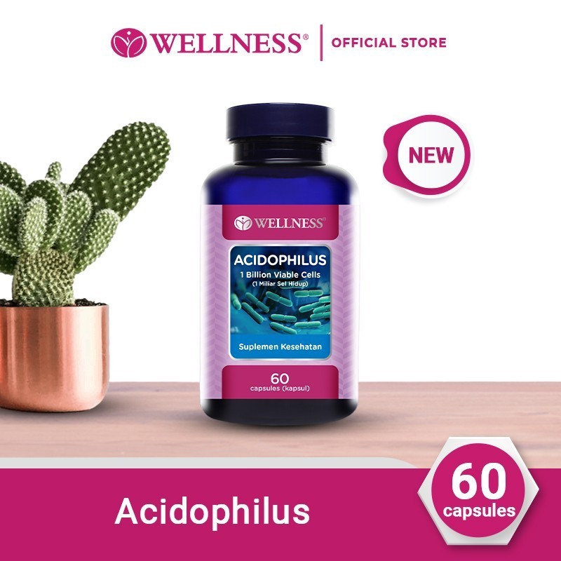 Wellness Acidophilus - 60 Capsules