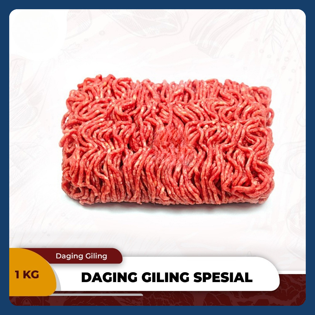 

Hijrahfood Daging Giling Sapi | Minced Ground Beef - SPECIAL / LESS FAT 1 kg