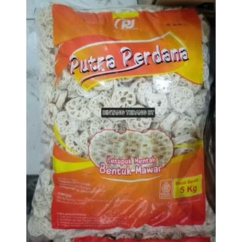 

Kerupuk Bunga Mawar Putih / Kuning Viral Seblak Aa Rafael 1 Bal/Ball 5 Kg Mentah Kura Kura / Putra Perdana / Gioktin