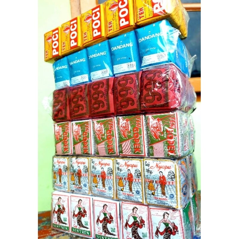 

teh racikan ( sintren / nyapu / gopek / dndg biru / 999 / poci ) ( PERSLOP )