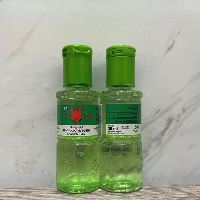 MINYAK KAYU PUTIH CAP LANG 30ML CAJUPUT OIL EAGLE BRAND EUCALYPTUS (HEALTH_HUB)