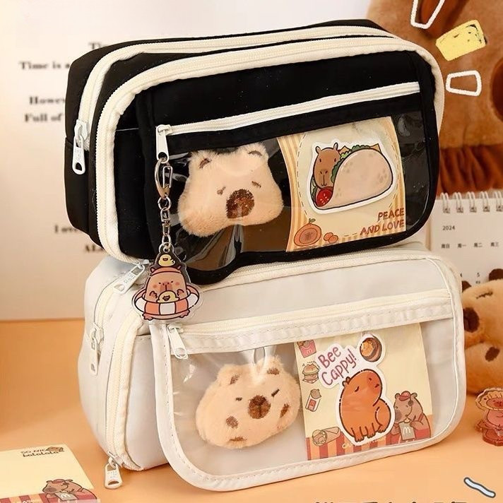 

Tempat Pensil Tas Kotak Pensil Aesthetic Korean Style Pensil Case Lucu Tas Pensil Organizer 9 Lapis Korea Pencil Case Banyak Kantong Alat Tulis Sekolah Stationery