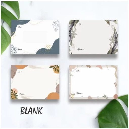 Kartu ucapan kosongan/ kartu kosong ucapan/ greeting card/ kartu ucapan