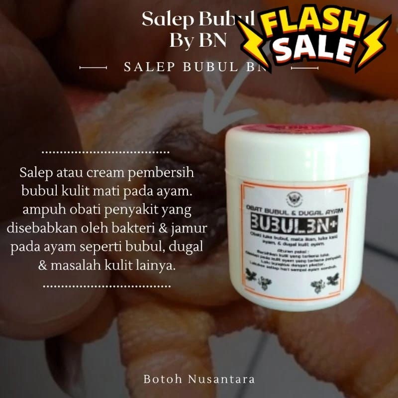 Hot SALEP BUBUL KAKI AYAM AMPUH BASMI BUBUL SALEP BUBUL BN OBAT BUBUL AYAM