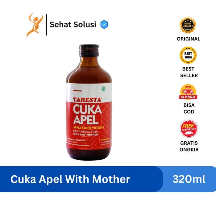 

Tahesta Cuka Apel Apple Cider Vinegar Organic 320ml