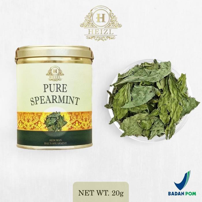 

HEIZL Pure Spearmint Tea Dried Mint Teh Daun Mint Premium 20gr Herbal