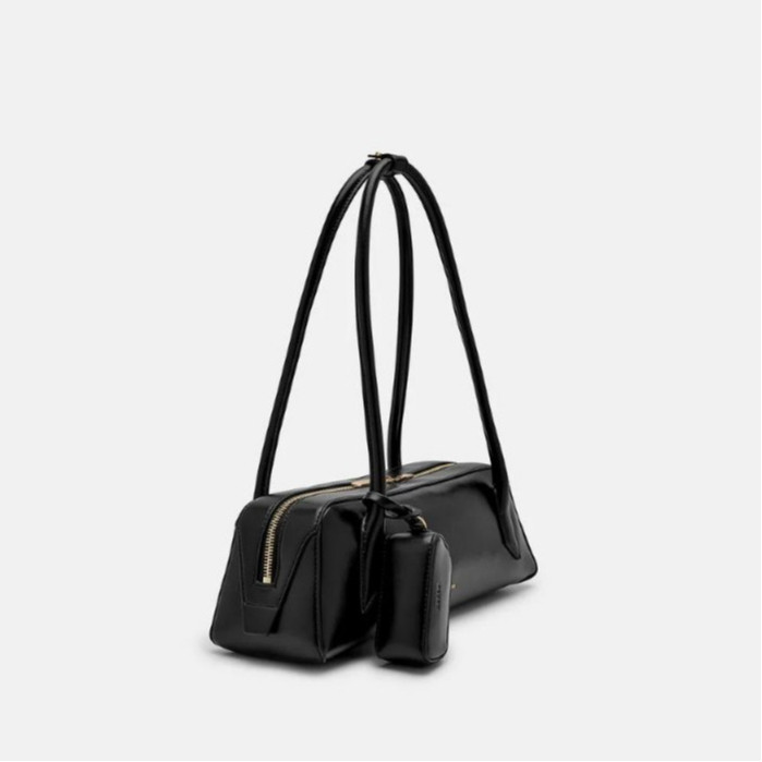 [4.4 Cuci Gudang Sale] - Tas Wanita Pedro Serif Shoulder Bag TP 0078-9 - 32cm - Sweet Stuff Official