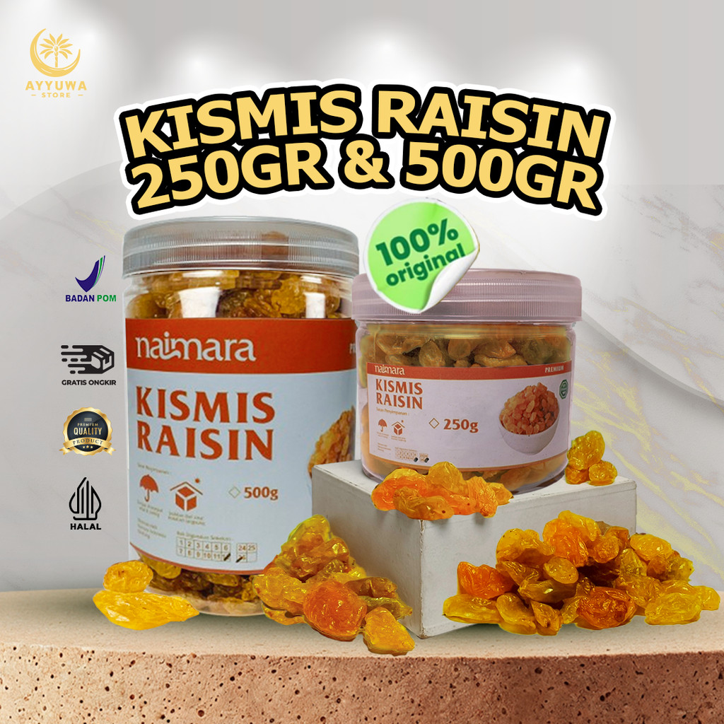

KISMIS RAISIN ASAM MANIS / KISMIS GOLDEN RAISIN OLEH OLEH HAJI DAN UMROH
