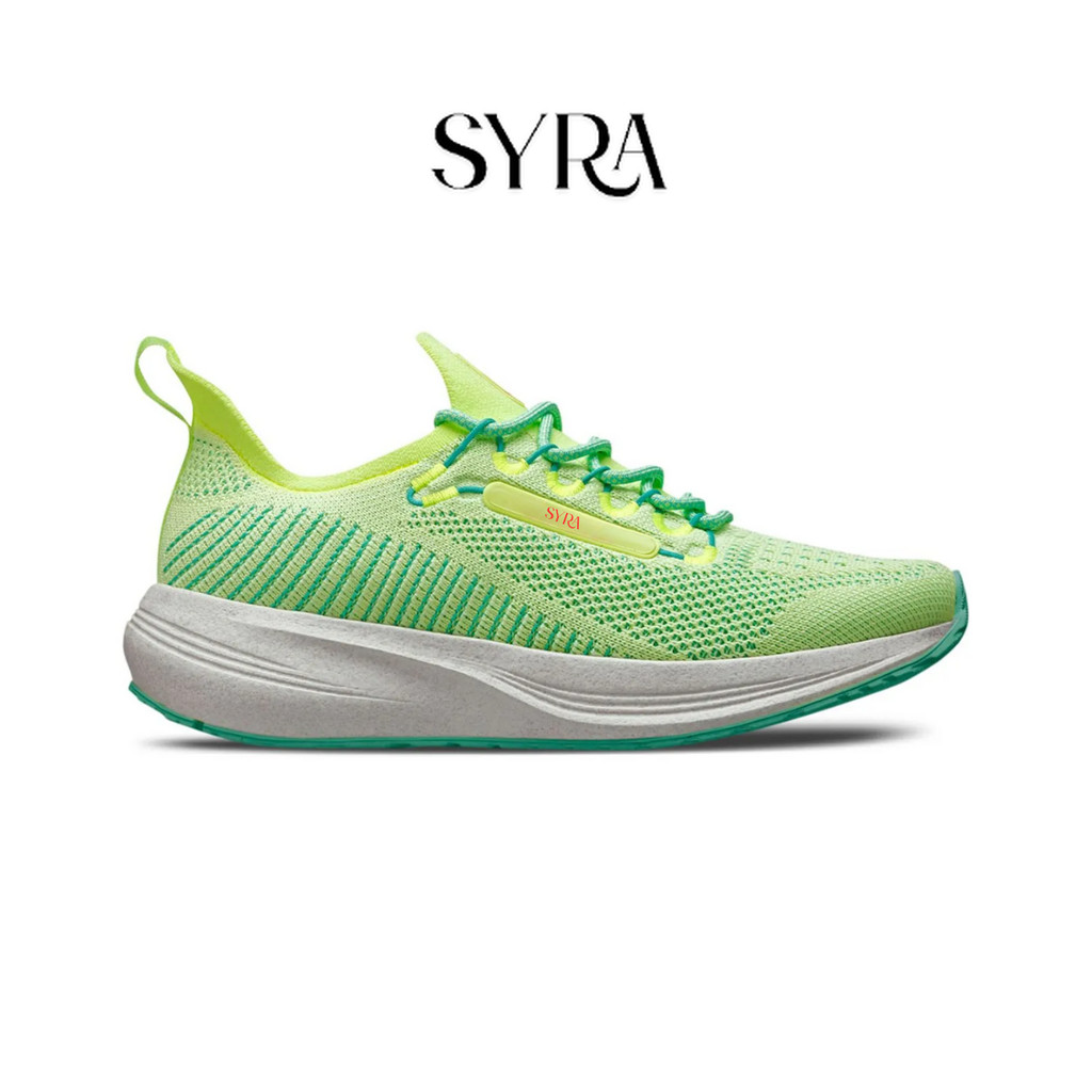 Syra - Sepatu Sneaker Casual Polos Pria Green