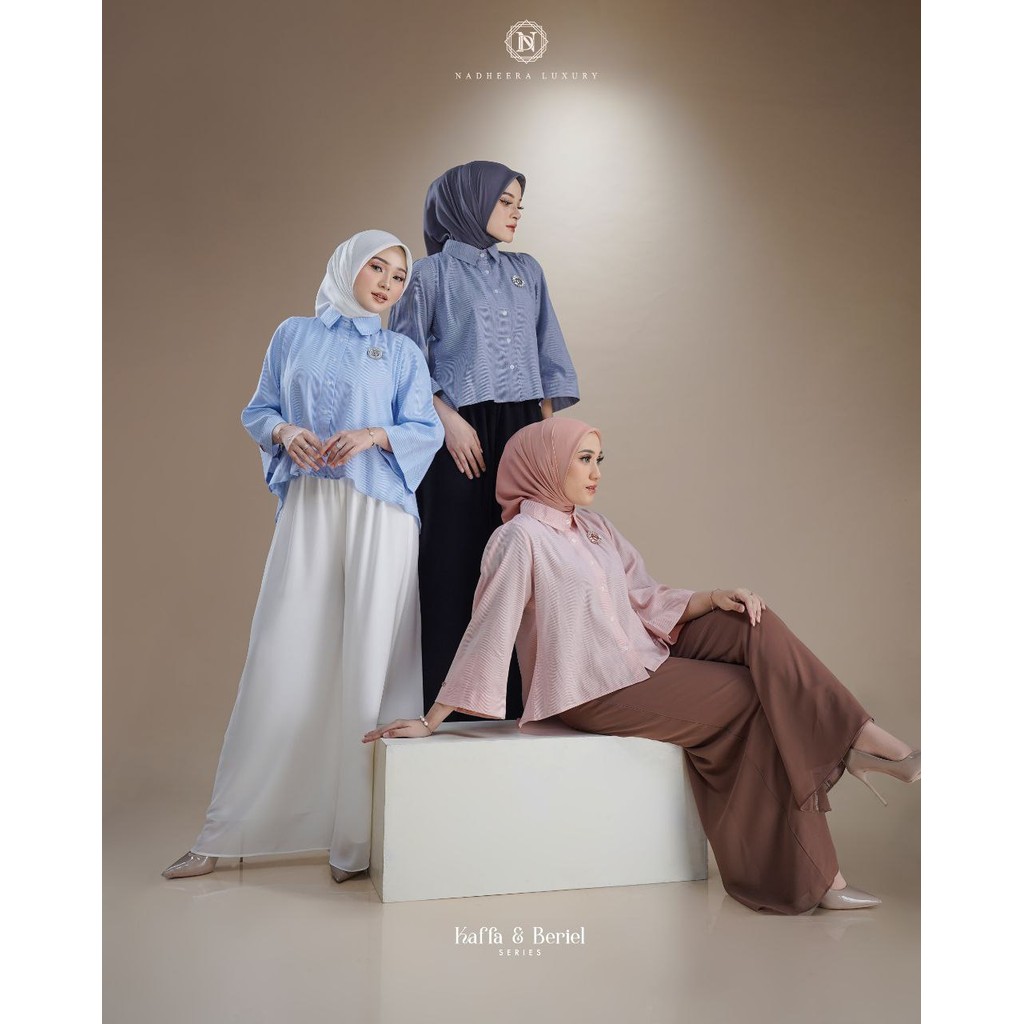 NADHEERA LUXURY KAFFA BLOUSE RAYON TERBARU