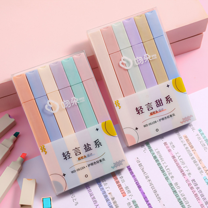 

Gradual Fancy Highlight Warna Pastel Highlighter Set Highlighter Warna Warni Pastel Spidol Highlighter Macaron / Penebal spidol