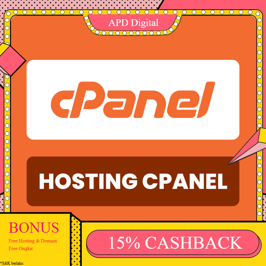 HOSTING 1 TAHUN CPANEL BISA PERPANJANG APD Digital APD