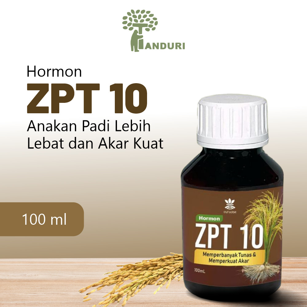 TANDURI - Perangsang Akar ZPT 10 Penguat Batang Akar Tanaman 100ML Hormon Penumbuh akar untuk Stek C