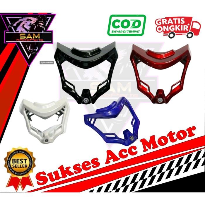 READY List Lampu Depan Vixion NVA / HeadLamp Vixion NVA / Cover Lampu Depan - Putih