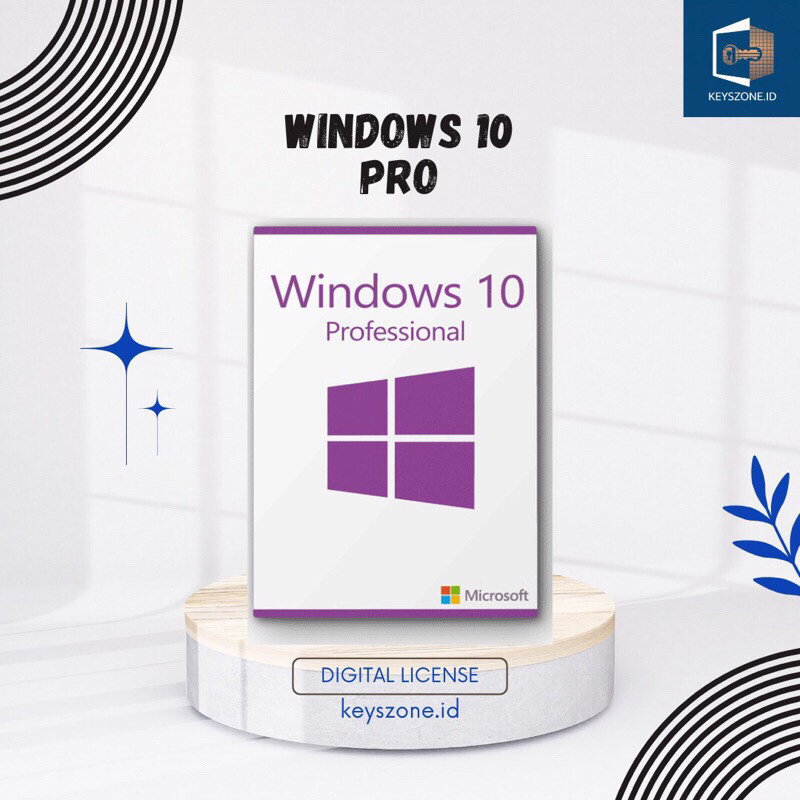 Lisensi Windows 10 Pro Original Lisensi key Lifetime