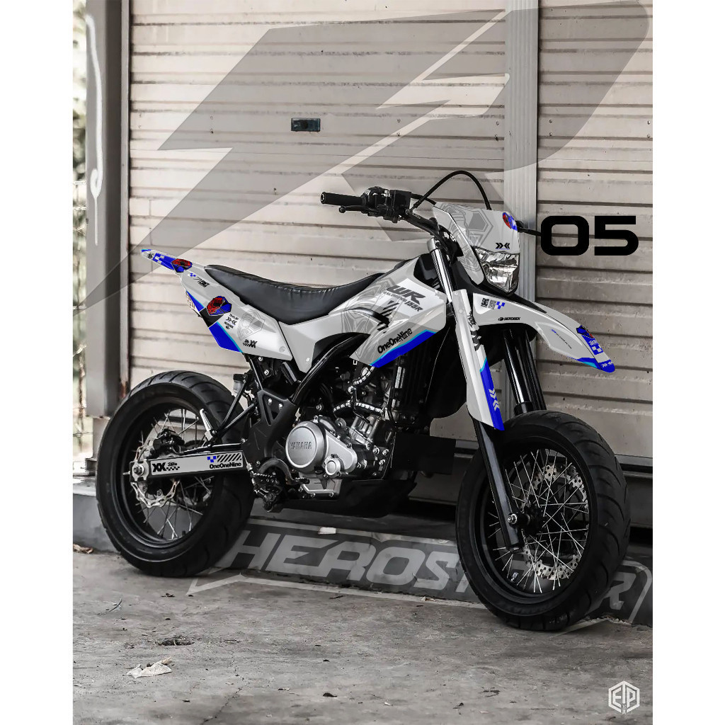 DECAL STICKER YAMAHA WR 155 - DECAL STICKER WR155 DESAIN KEKINIAN YAMAHA WR 155 (KIRIM FOTO MOTOR AG