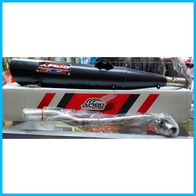 power pipe apido original wave110/125 Bonus 110/Rusi, Racal,Motoposh Wave Type Black
