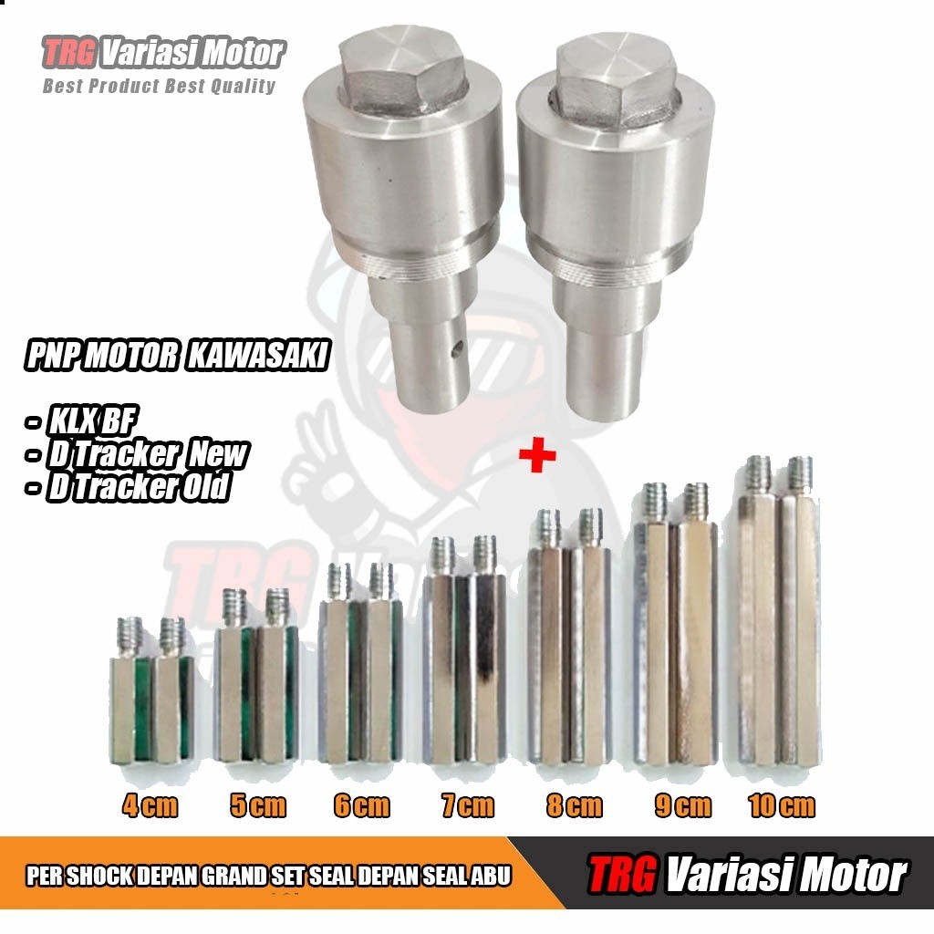 Peninggi Shock Depan Dtracker 150 Peninggi Shock Depan KLX BF Satu Paket