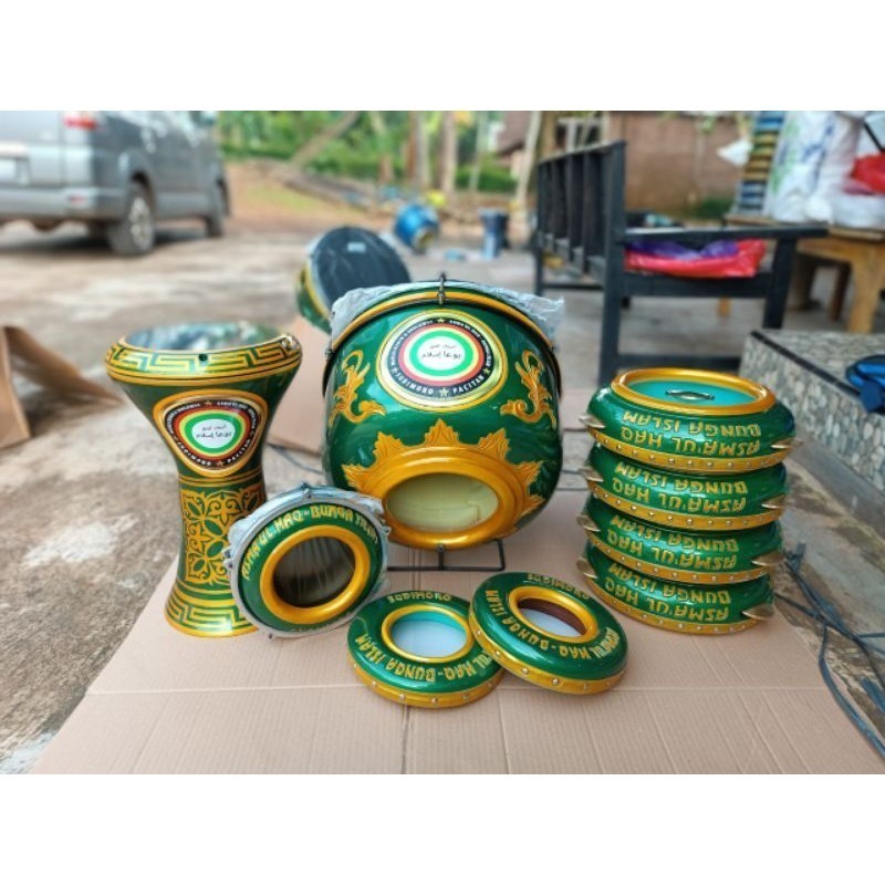 hadroh satu 1 set hadroh ukir jepara hadroh jepara ukir/ 1set hadroh jepara ukir/ 1paket hadroh jepa