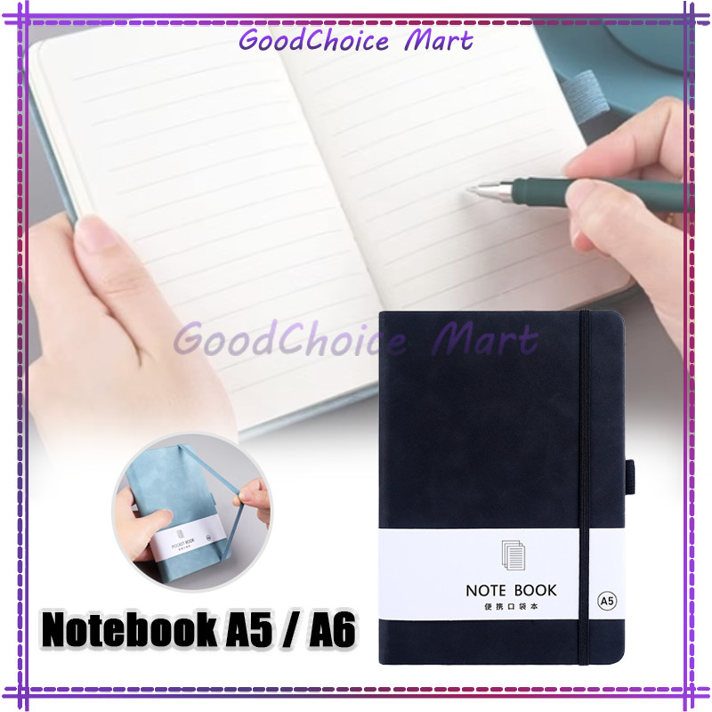 

Notebook A5 / A6 / Notebook Mini Pocket / Buku Diary 100 Lembar