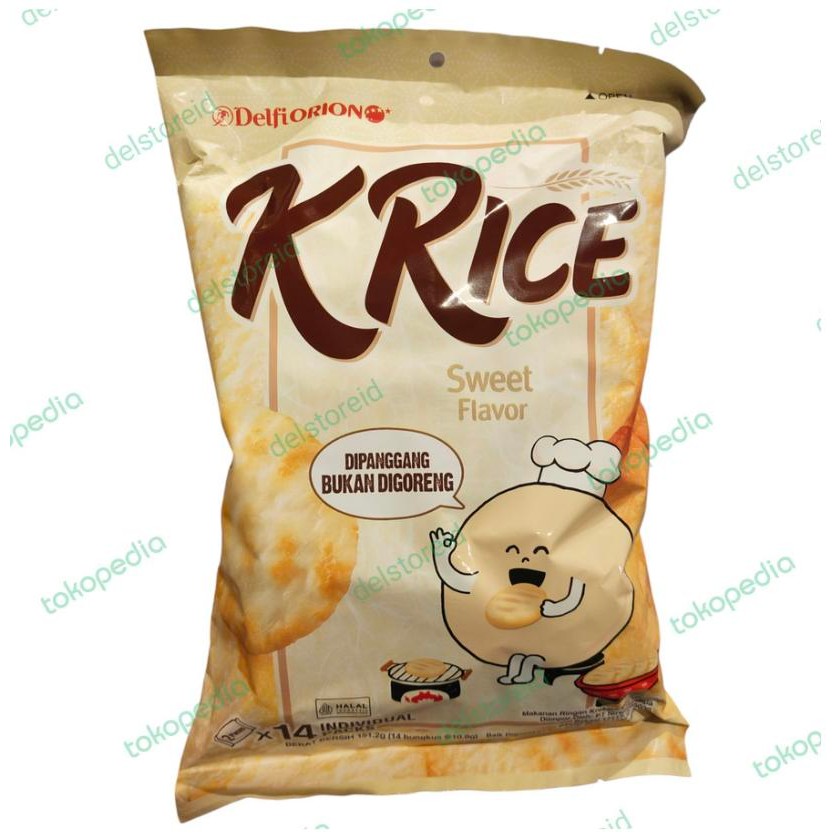 

READY!! Delfi Orion Krekers Beras O'Rice O Rice Orice Seaweed Sweet Crackers / K Rice