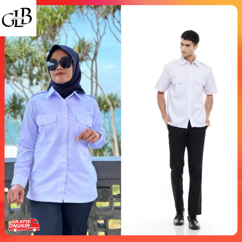 Baju Kerja Terbaru / Baju Dinas Putih Pns Wanita Baju Pdh Wanita Putih Seragam Putih Pns Wanita Baju