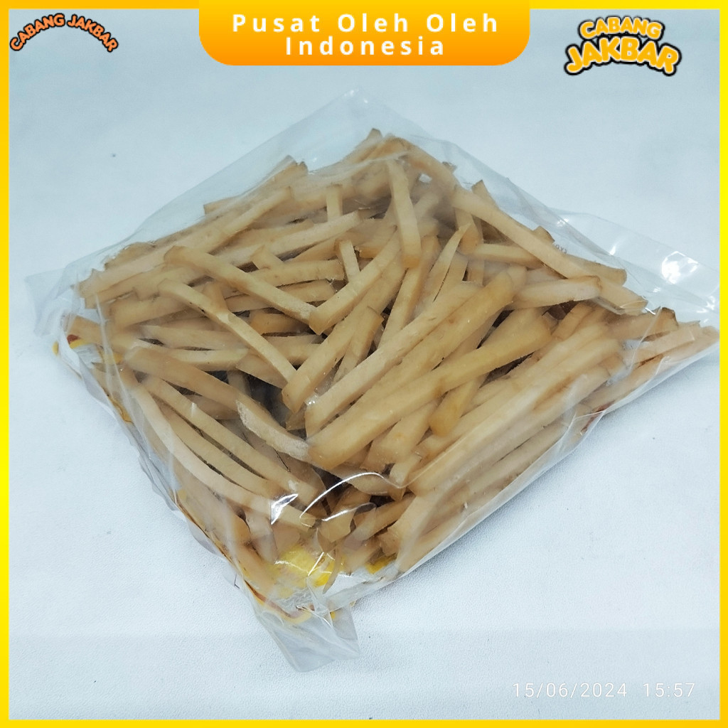 

Kerupuk Udang Stik Stick Kancing Besar Cap Padi Kapas Krupuk Oleh Oleh Khas Indramayu Cirebon Asli JB 01