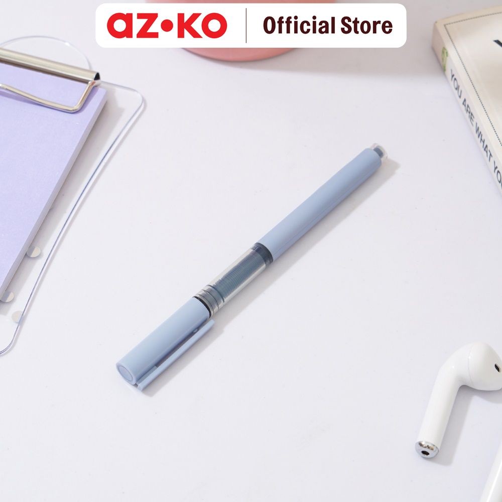

AZKO Ataru Pulpen Biru Rainbow Series