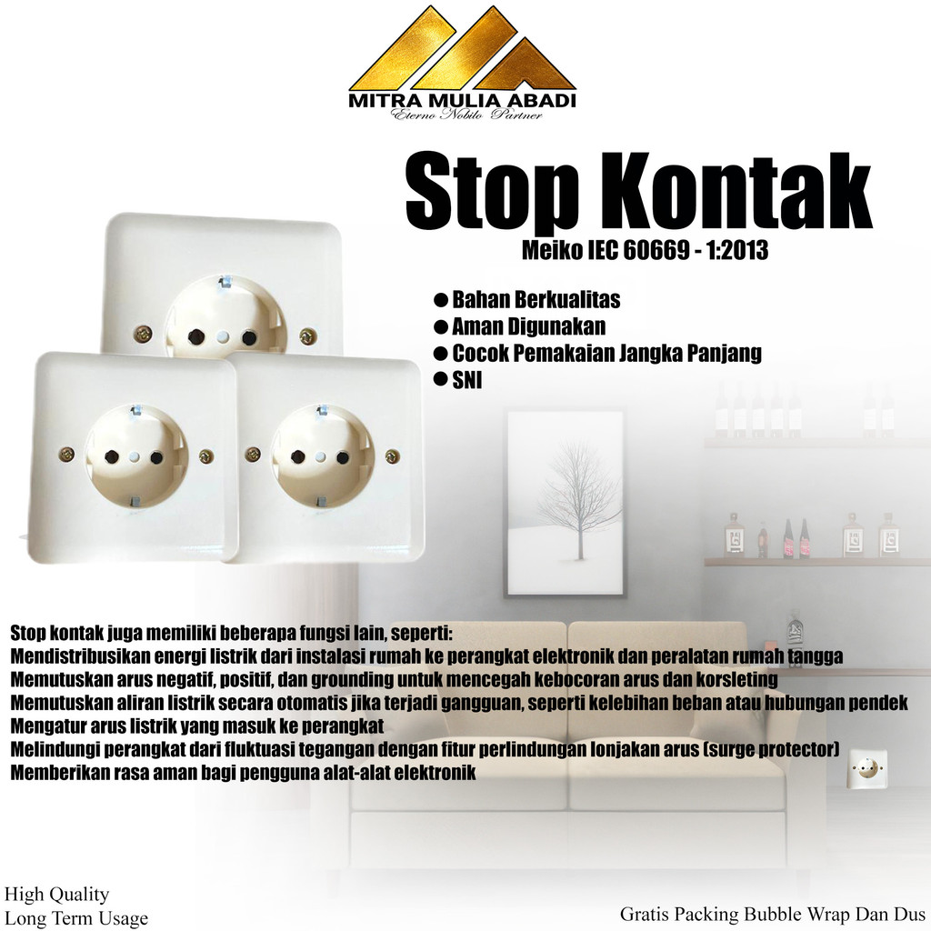 ID STOP KONTAK INBOW MEIKO-804 (MK 888) SNI