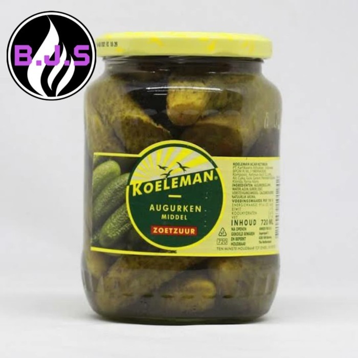 

[New]Best Seller koeleman augurken/timun acar 750ml (grab-gojek)