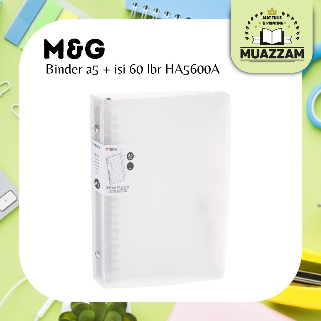 

M&G Binder A5 + 60 Loose Leaft HA5600A