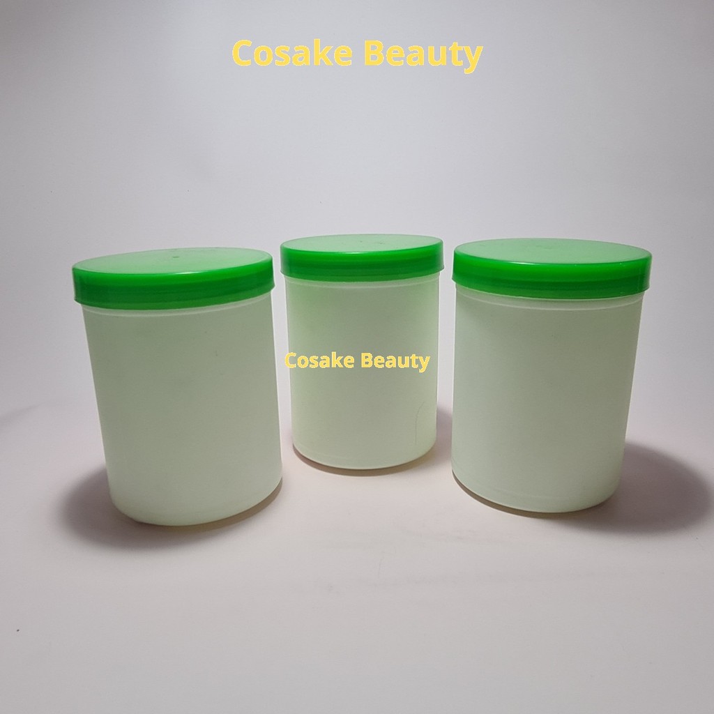 Pot Lulur 1000 Gr Tabung Tinggi  Series / Pot Plastik / Pot Lulur / Pot Body Scrub / Pot Masker / Po