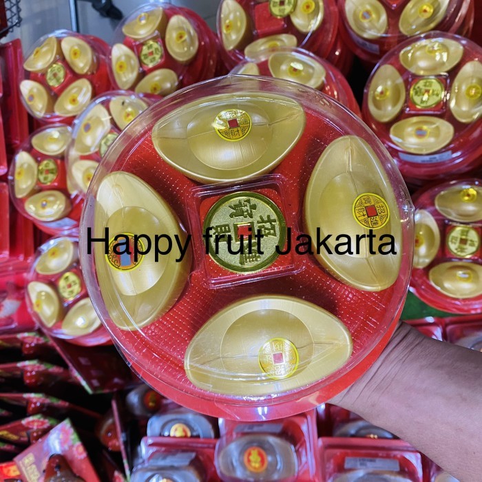 

Dodol cina Bentuk pagoda mas 4 pcs