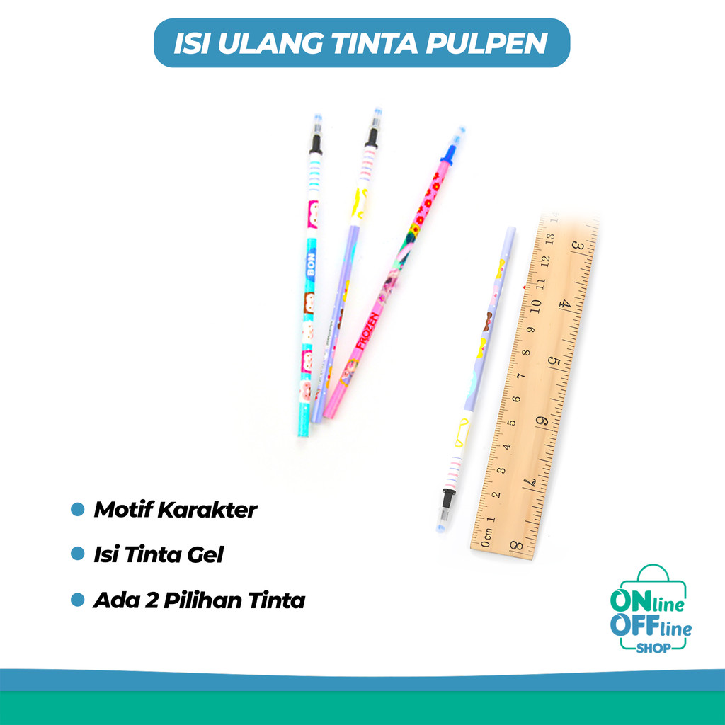 

Isi Ulang Tinta Pulpen Gel Jarum Refill Tinta Pena Cair 599