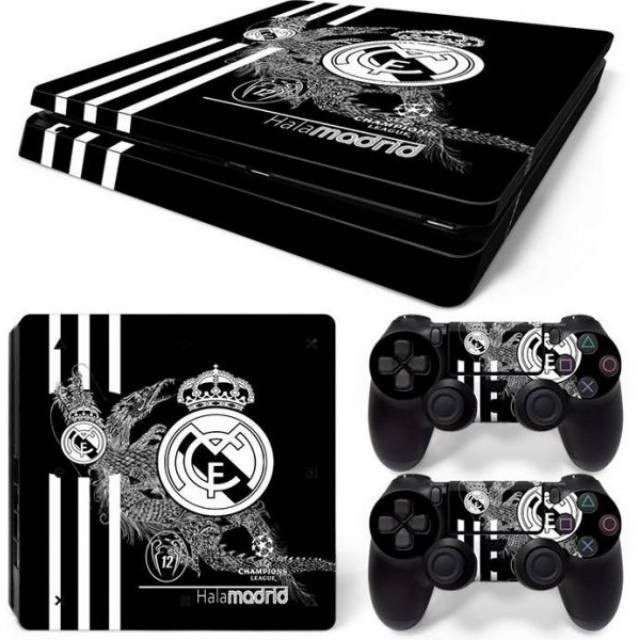 

BestSelling - Ps4 Slim Dan 2 Stick Motif Real Madrid Garskin Wrap Stiker Premium (FreeCustomOrder)