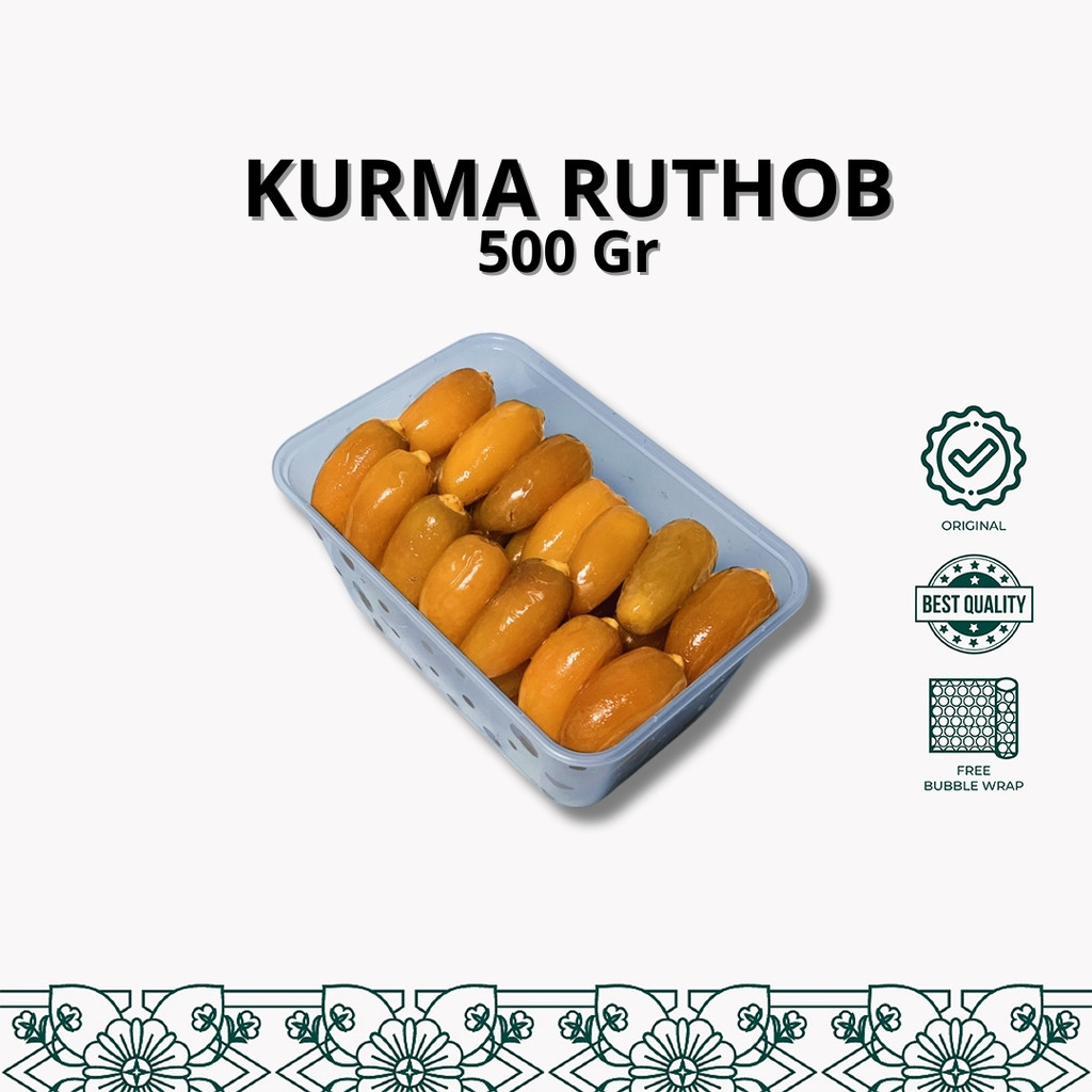 

RiDn KURMA RUTHOB LIBYA / RUTHOB PREMIUM 500GR / KURMA RUTHOB LIBYA 1KG