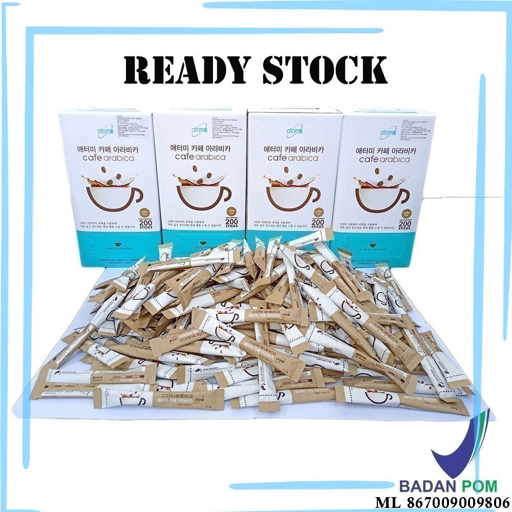 

READY Atomy Cafe Arabica isi 200 sachet original | kopi arabika