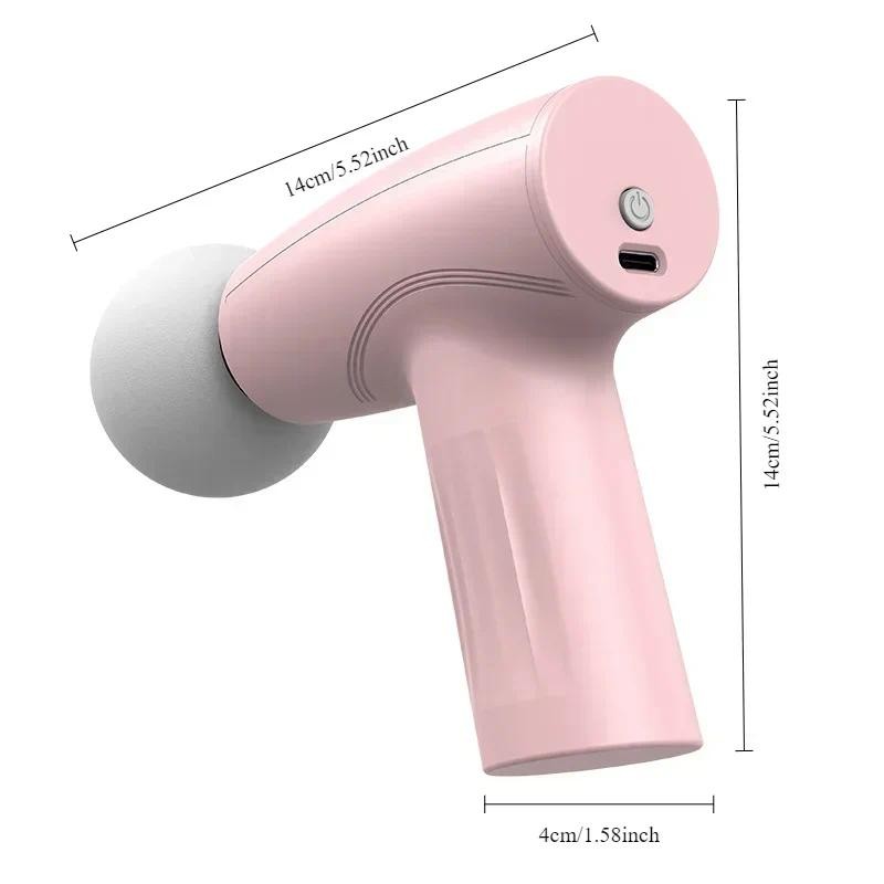 Mini Massage Smart Electric Fascia Gun Muscle Relaxation Chiropractor Massage Fascia Gun Muscle Rela