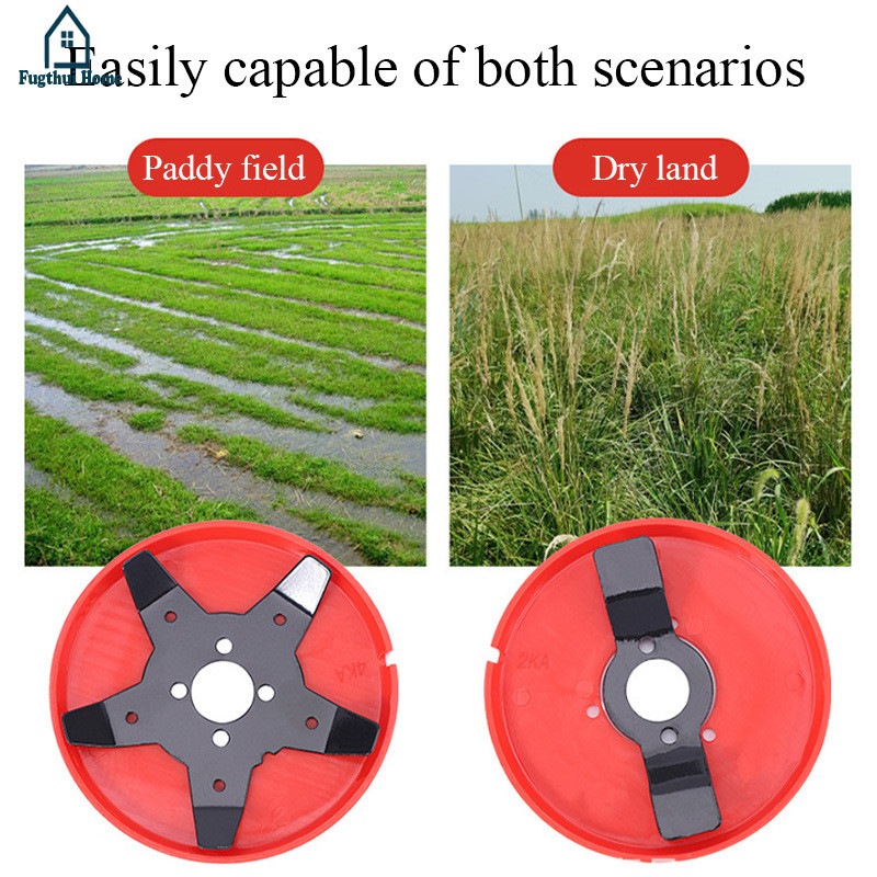 FugthuiPisau Matun Rumput / Pisau Potong Rumput / Alat Penyiang Gulma Alat Matun Padi Pisau Mesin