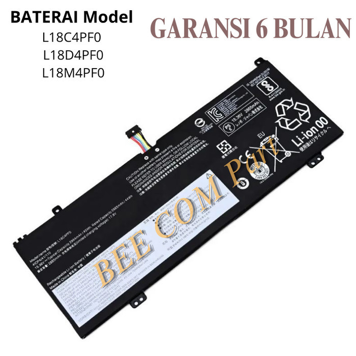 Baterai Batre Laptop ThinkBook 14S-IWL V540S ThinkBook 13s 13S-IML -BEE