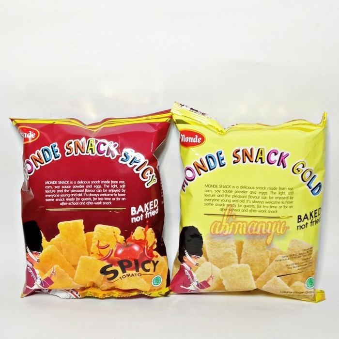 

Monde Snack 60 gr Gold & Spicy Baked