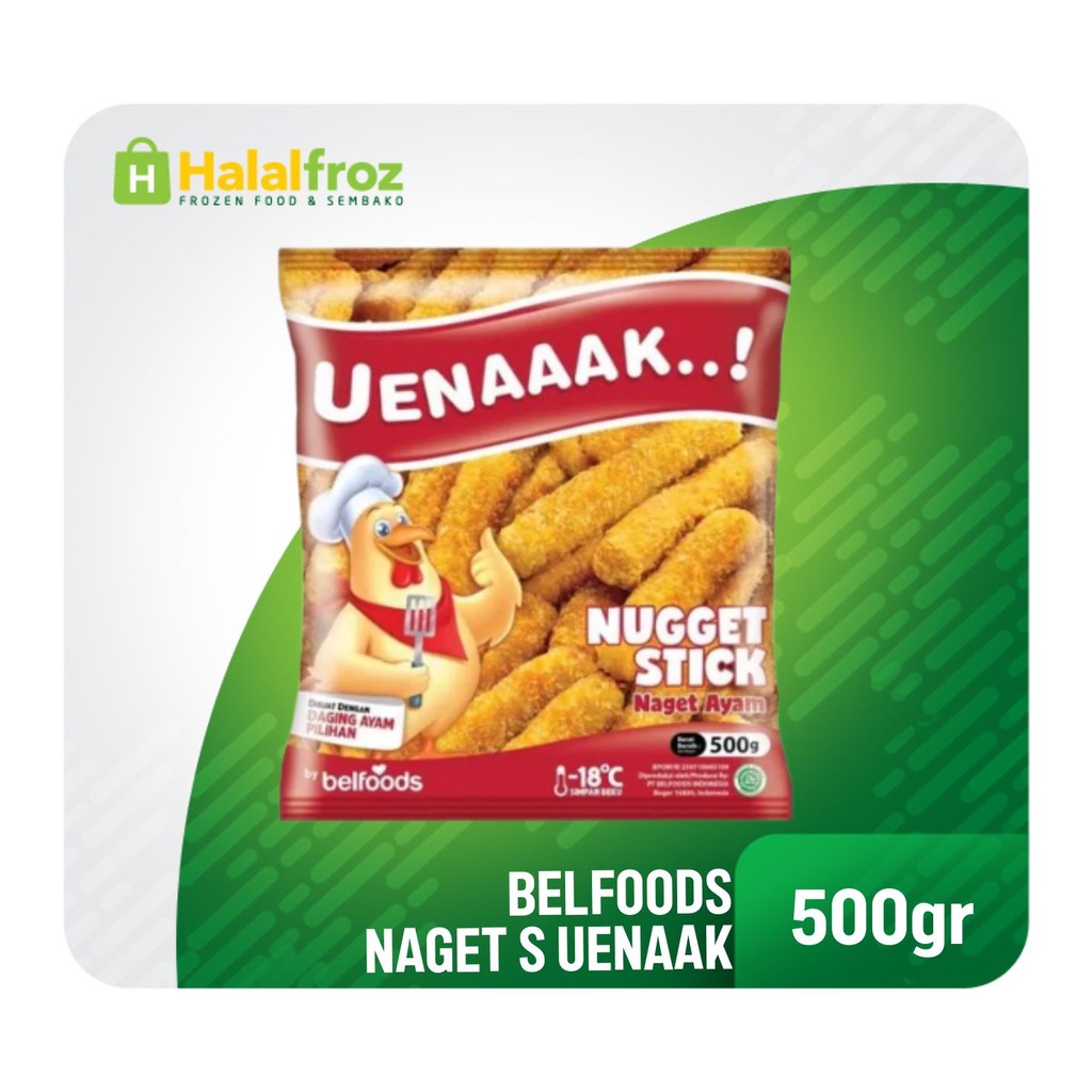 

Belfoods Naget S Uenaak 500gr (12s)